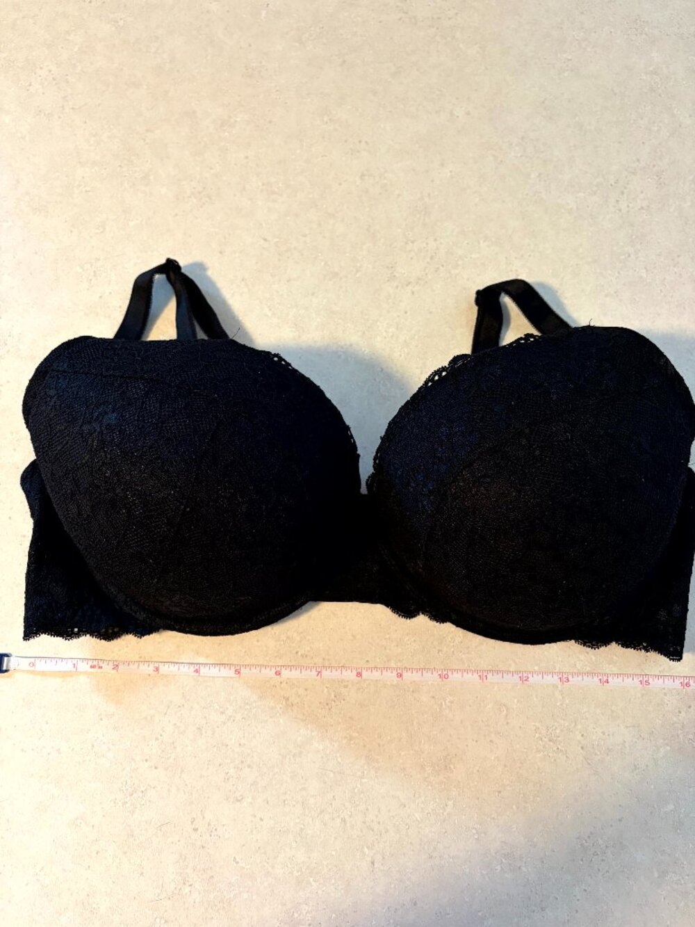 Torrid Curve Bra 42DDD Black Lace Underwire Padded